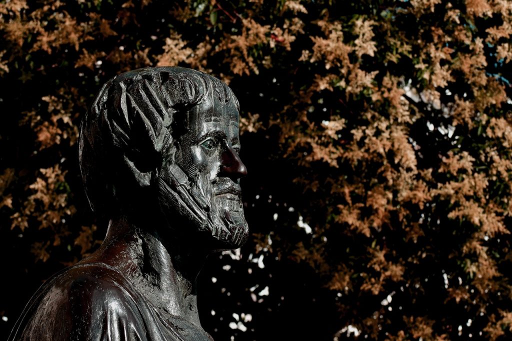 Bronze Bust of Aristotle
