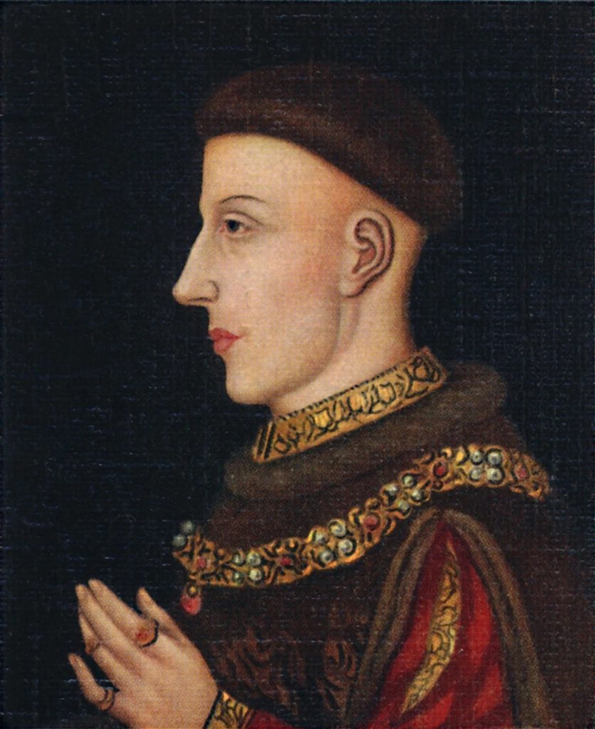 Henry V - King of England, a direct recipient of the healing powers of honey